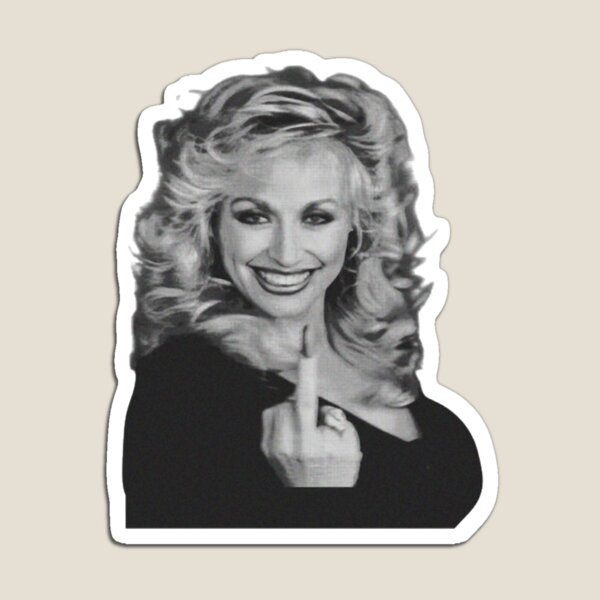Item preview, Dolly Parton Middle Finger Country Music  designed and sold by Elarabyonline.