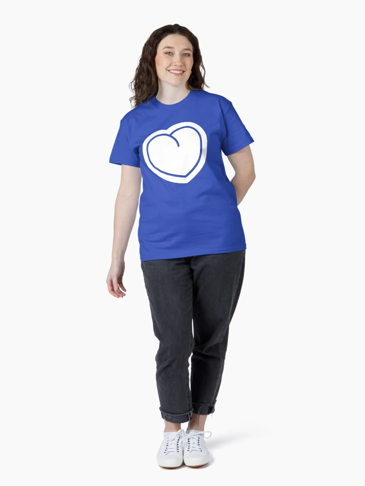 Thumbnail 4 von 7, Classic T-Shirt, Herzsymbol designt und verkauft von Various Voices Brussels 2026.
