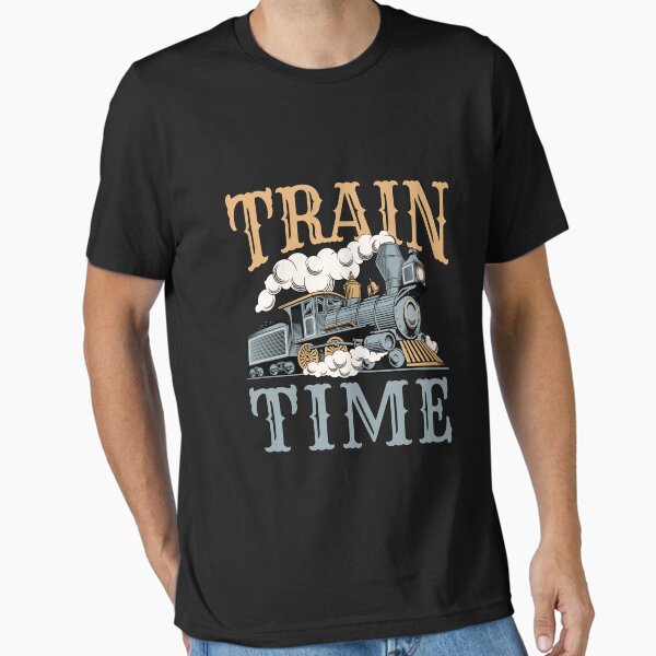 Aperçu de l'œuvre Train Time, modélisme ferroviaire, passionné de trains créée et vendue par jaygo.