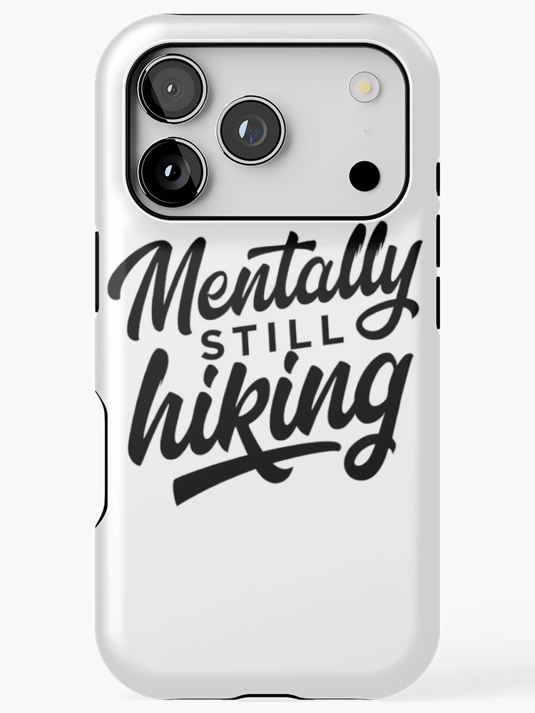 Thumbnail 1 of 4, iPhone Case, Mentally Still Hiking designed and sold by Ink Magic.