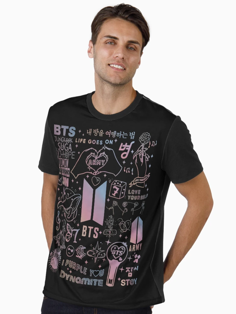 Imagen 2 de 4, Camiseta gráfica con la obra Camiseta de la gira mundial de BTS 2026, regreso de Bangtan Boys 2026, diseñada y vendida por EricCotanori.