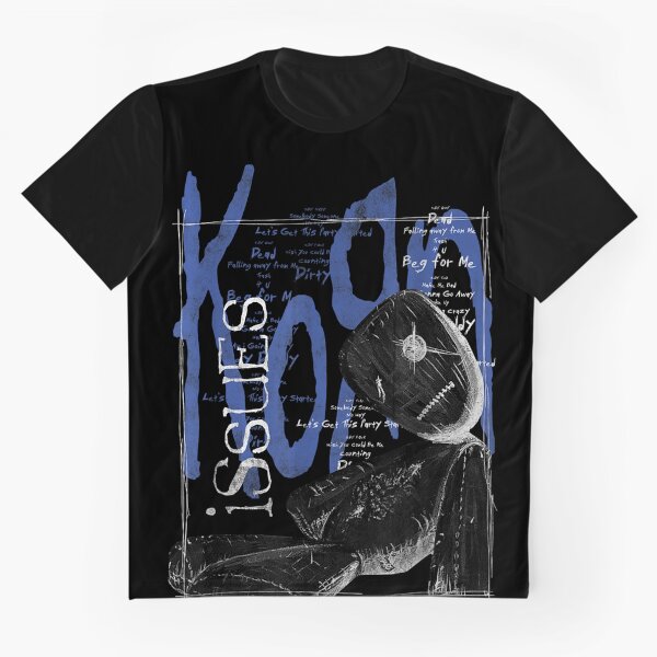 Aperçu de l'œuvre Korn publie un album de nu metal avec une esthétique de poupée vaudou grunge. créée et vendue par CaosticDomes.