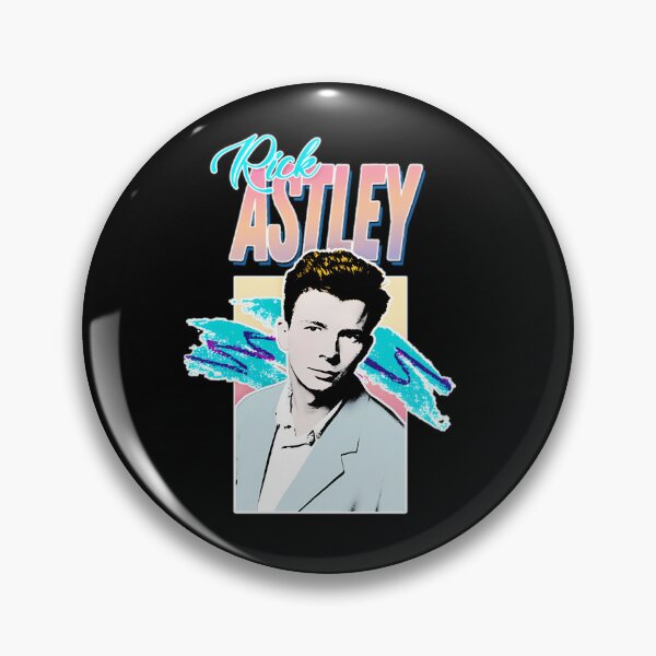 Item preview, Homenaje estético a Rick Astley de los 80 designed and sold by raptokman.