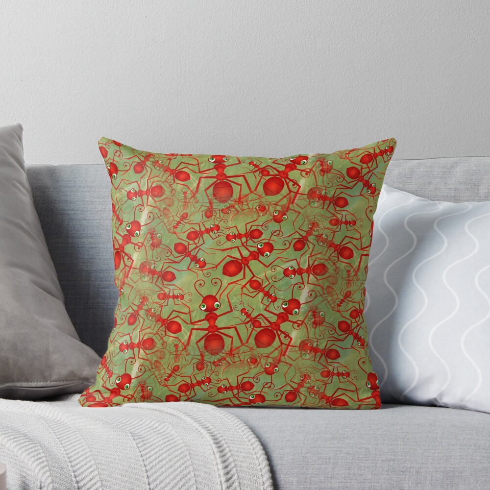 Item preview, Throw Pillow designed and sold by Prawny.