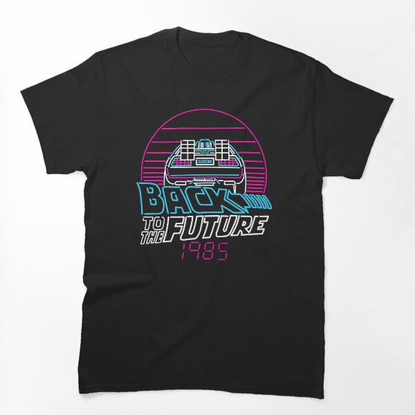 Aperçu de l'œuvre Retour aux années 80 - Rétro Delorean Future 1985 créée et vendue par therocketman.