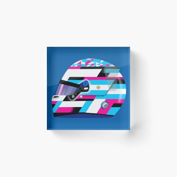 Item preview, Casco Franco 2026 Colapinto F1 2026 designed and sold by Pink Polar F1.