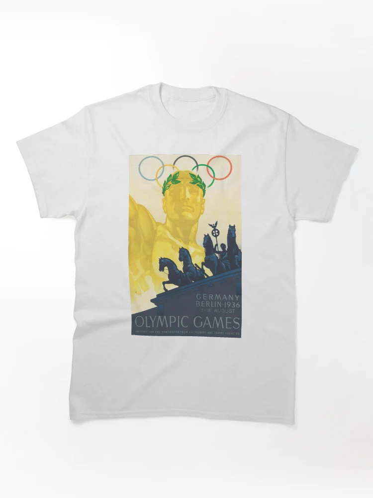 Thumbnail 1 of 7, Classic T-Shirt, Berlin 1936 designed and sold by EdGraphy.