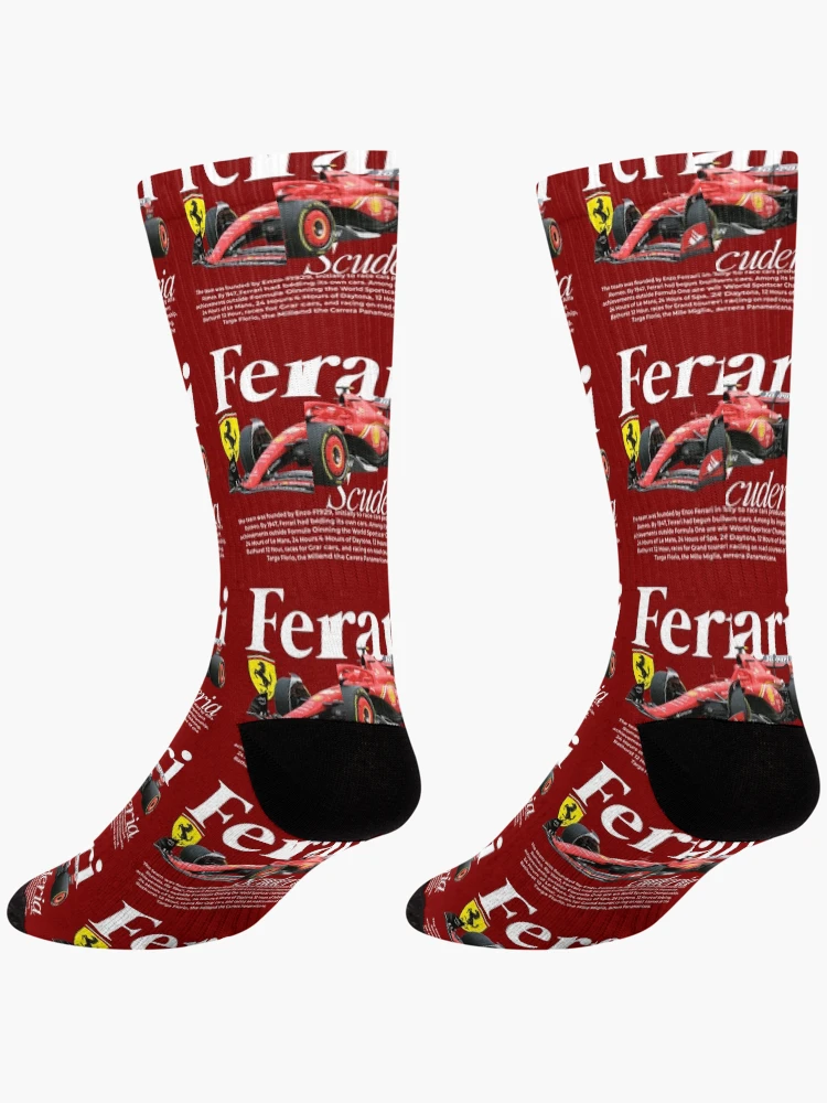 Thumbnail 4 von 5, Socken, Ferrari designt und verkauft von Speed & Sport.