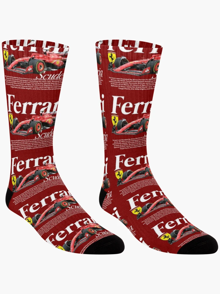 Thumbnail 3 von 5, Socken, Ferrari designt und verkauft von Speed & Sport.