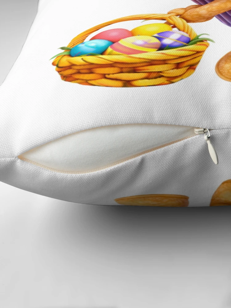 Thumbnail 2 of 4, Pillow, Easter Cupcake designed and sold by Sillytoe.