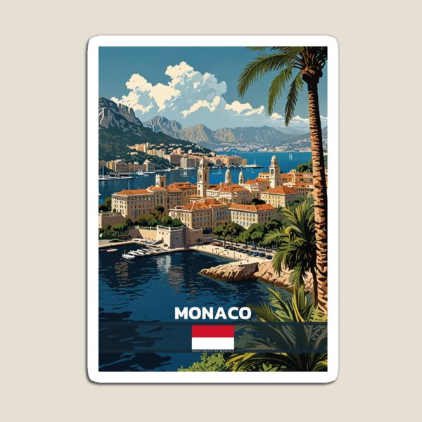 Artikelvorschau, Sehenswürdigkeiten Monaco entworfen und verkauft von Thistle-TShop.