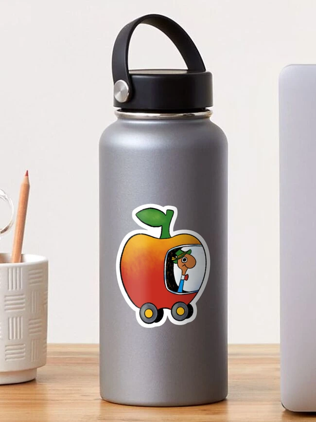 Aperçu 1 sur 3. Sticker avec l'œuvre Ver humble créée et vendue par artwithmegz.