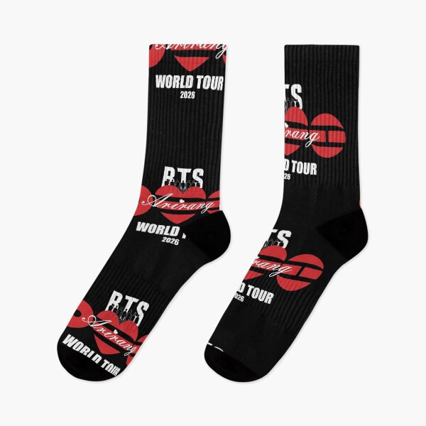 Aperçu de l'œuvre Produits dérivés du concert BTS Arirang World Tour 2026 | T-shirt de la tournée de l'album BTS Arirang créée et vendue par CatEra Studio.