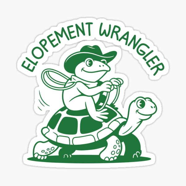 Artikelvorschau, Durchbrennen-Zähmer Lustiger Cowboy-Frosch Auf zum Einfangen von Durchbrennern entworfen und verkauft von gunaone-design.