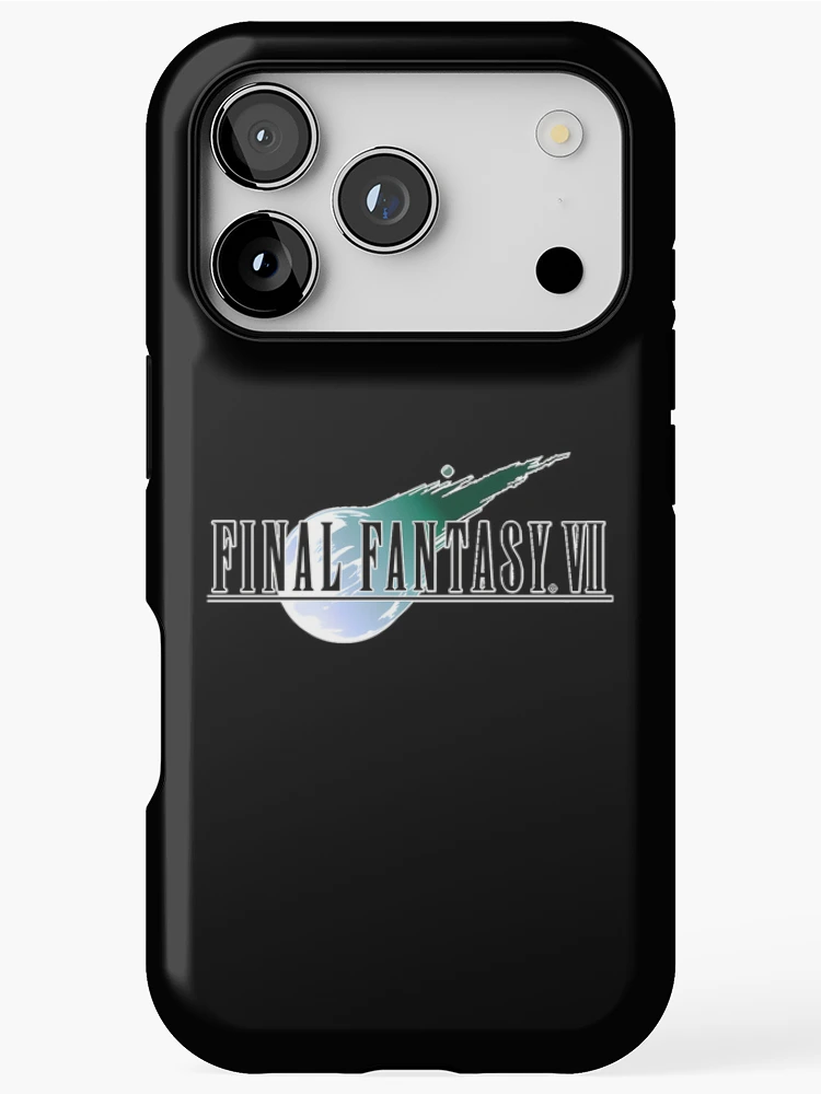 Aperçu 1 sur 4. Coque iPhone avec l'œuvre Logo de Final Fantasy 7 créée et vendue par VilmaWebe.