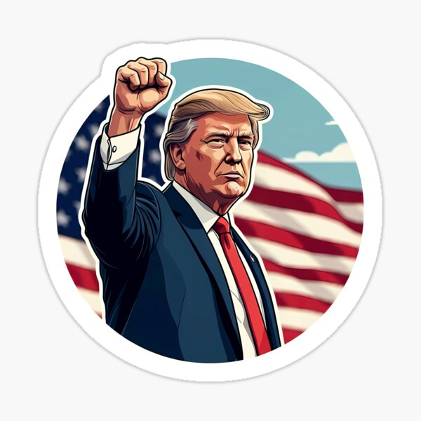 Artikelvorschau, Donald Trump 2024 entworfen und verkauft von deelitt.