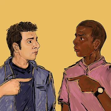 Artwork thumbnail, psych pointing by cole-doodles