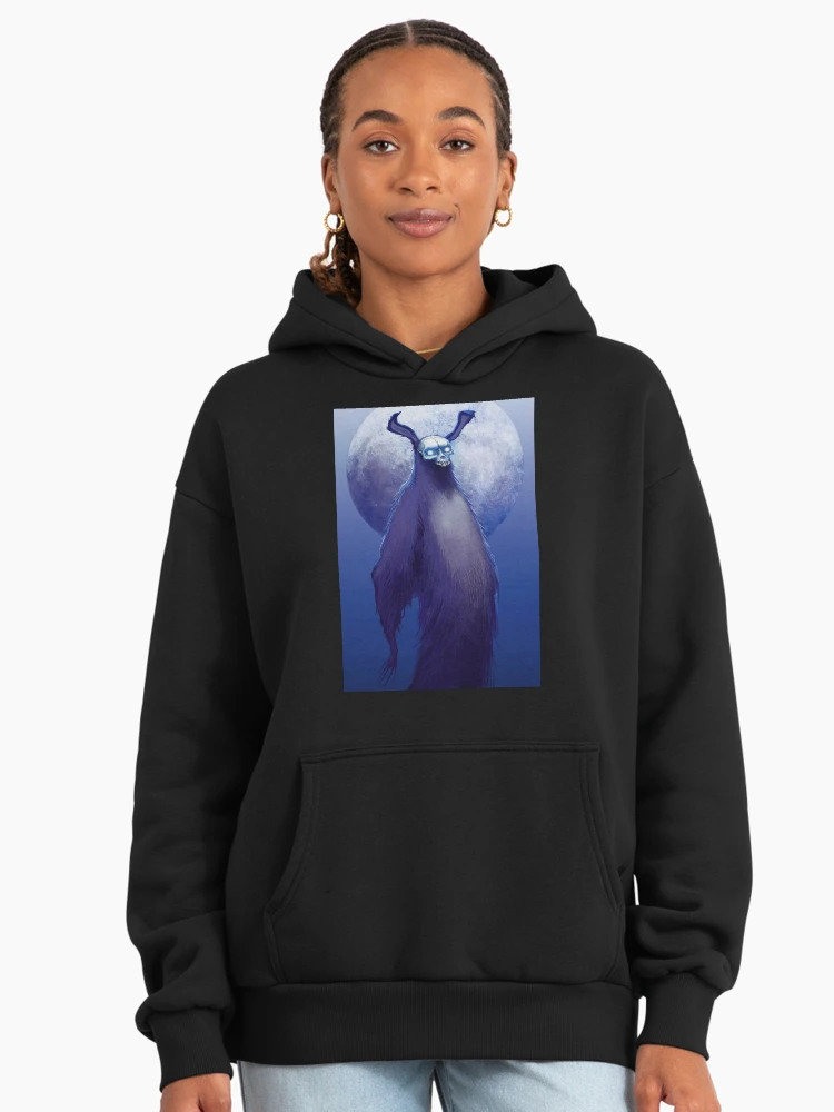 Imagen 3 de 6, Sudadera con capucha oversize prémium con la obra FRANK (2015) - Serie POP HORROR de Austen Mengler, diseñada y vendida por The Art of Austen Mengler.