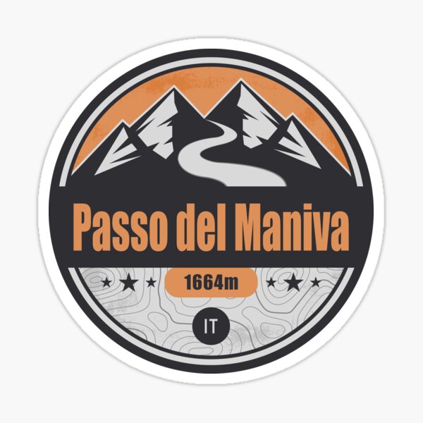 Item preview, Insignia de la carretera alpina del paso de Maniva designed and sold by CynthiaGraphics.