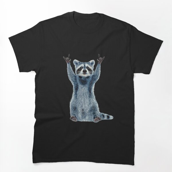 Artikelvorschau, Waschbär-Shirt – Cooles Natur-Waschbär-T-Shirt, süßer Waschbär-Klassiker entworfen und verkauft von TeeARTHY.