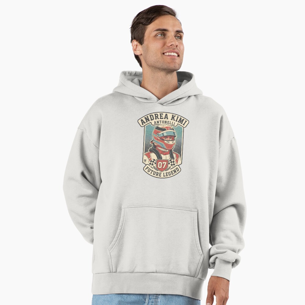 Vista previa del artículo con la obra «Sudadera con capucha oversize prémium», diseñado y vendido por funeralbeat.