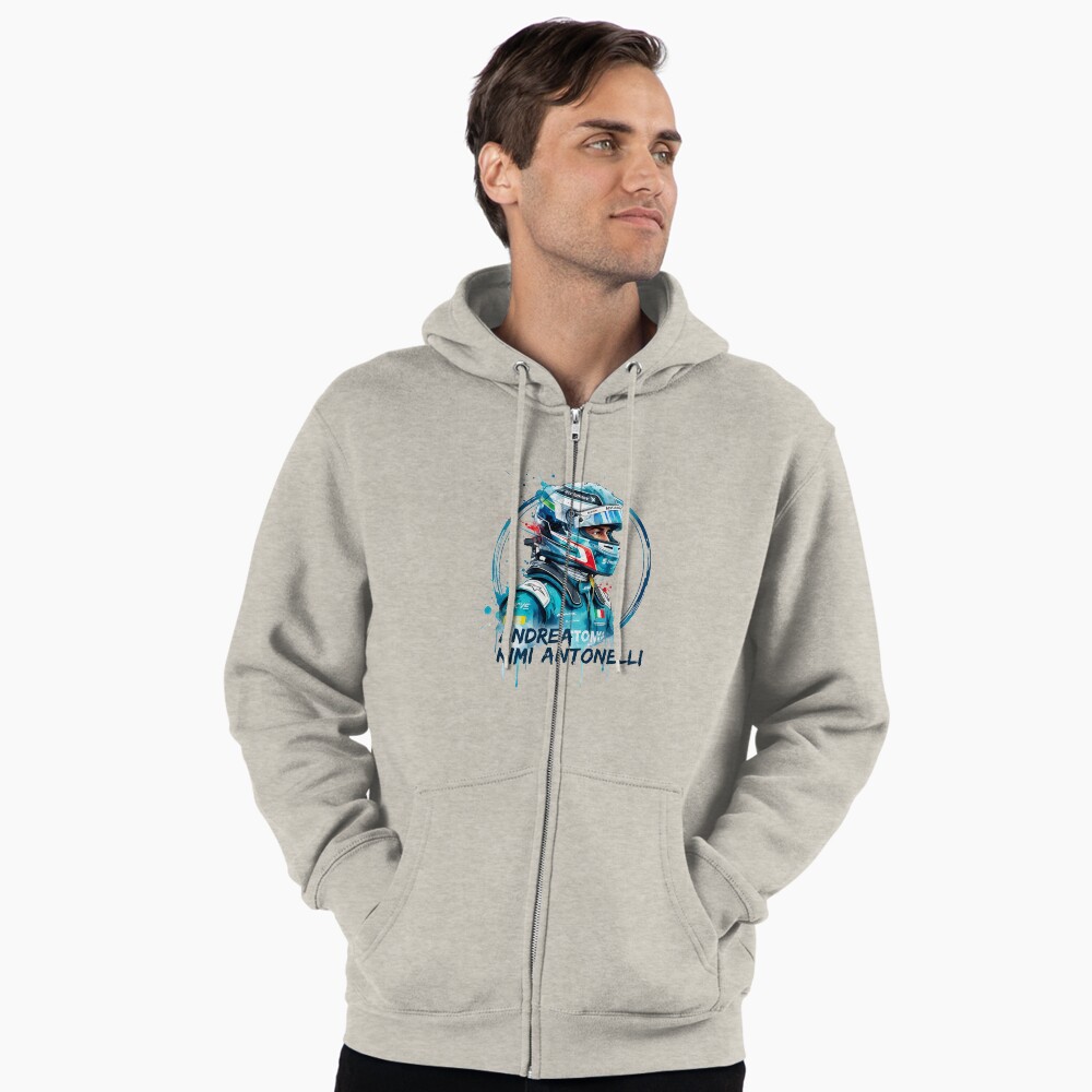 Vista previa del artículo con la obra «Sudadera con capucha y cremallera», diseñado y vendido por funeralbeat.