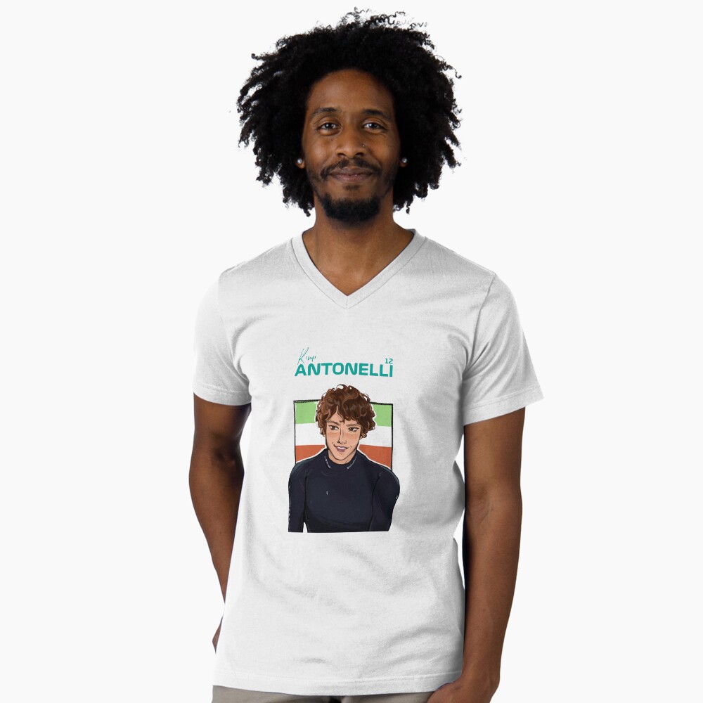 Vista previa del artículo con la obra «Camiseta de cuello en V», diseñado y vendido por funeralbeat.