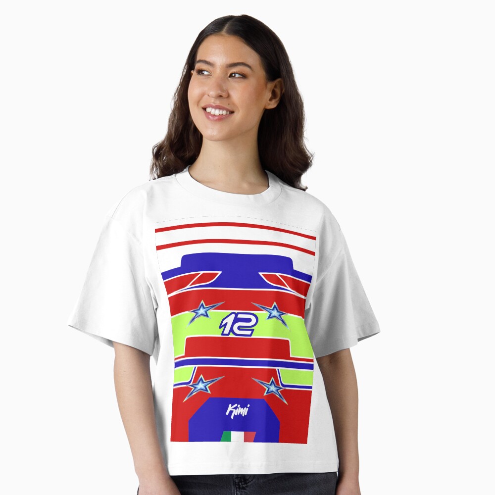 Vista previa del artículo con la obra «Camiseta holgada boxy», diseñado y vendido por Pink Polar F1.