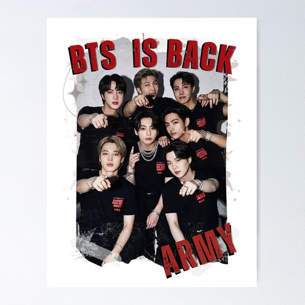 Item preview, Concepto de la gira mundial Arirang de BTS 2026 - Canción de K-pop coreana designed and sold by HELL0WBELLO.