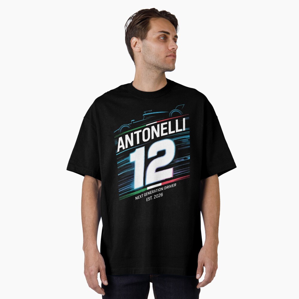 Vista previa del artículo con la obra «Camiseta oversize», diseñado y vendido por Orbit Ink.