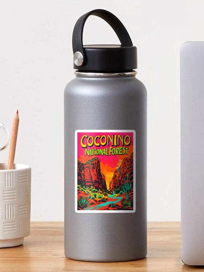 Thumbnail 1 of 3, Sticker, Coconino National Forest designed and sold by Backyard Adventures.