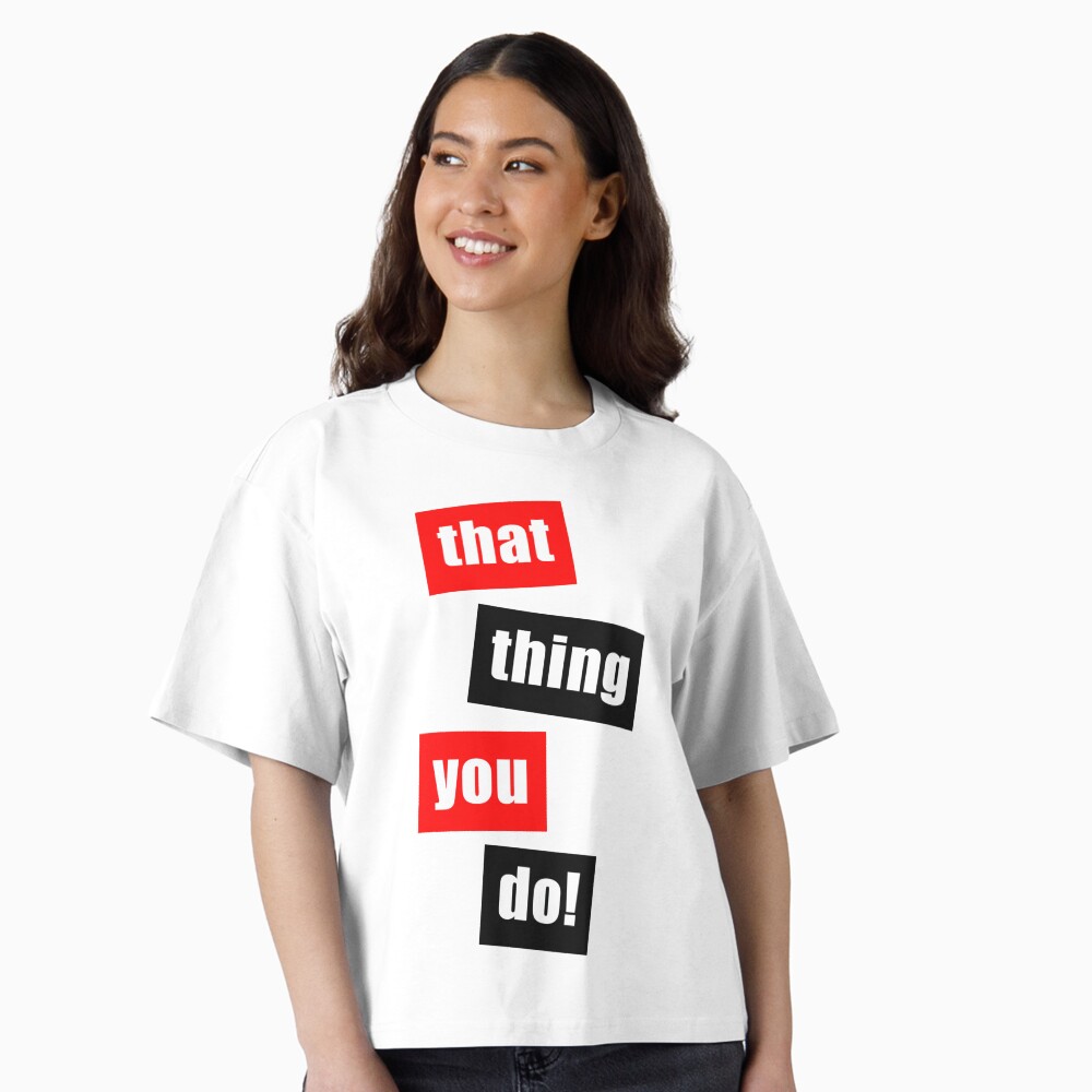 Vista previa del artículo con la obra «Camiseta holgada boxy», diseñado y vendido por Normbot2000.