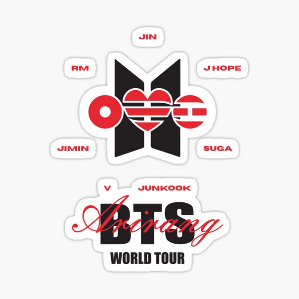 Item preview, Gira mundial Arirang de BTS 2026 | Miembros de BTS designed and sold by CatEra Studio.