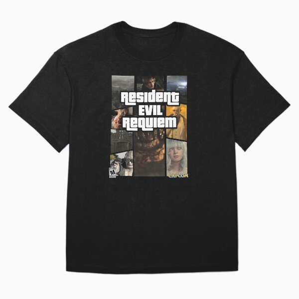 Item preview, Portada de Resident Evil Requiem al estilo GTA designed and sold by StrangeLifeShop.