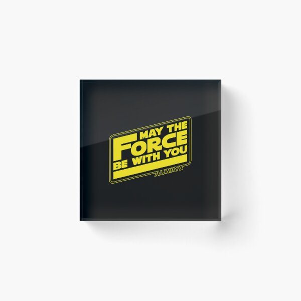 Item preview, May The Force Be With You Always designed and sold by huhubells.
