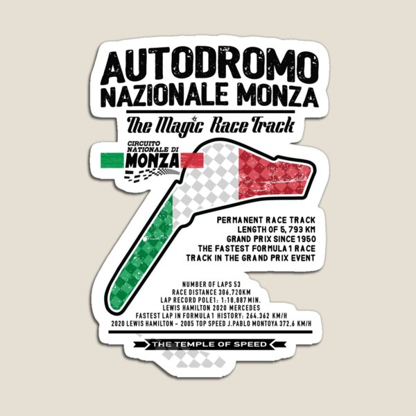 Aperçu de l'œuvre Autodrome national de Monza - Le temple de la vitesse créée et vendue par car-digital-art.