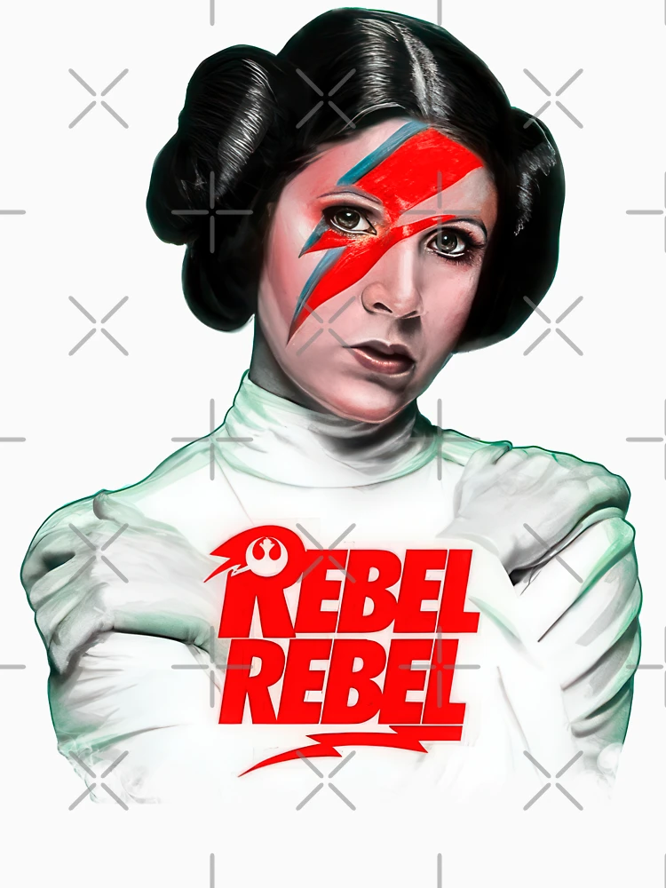 Thumbnail 7 of 7, Classic T-Shirt, Rebel Princess - Parody - Red Edition designed and sold by HardDraw.