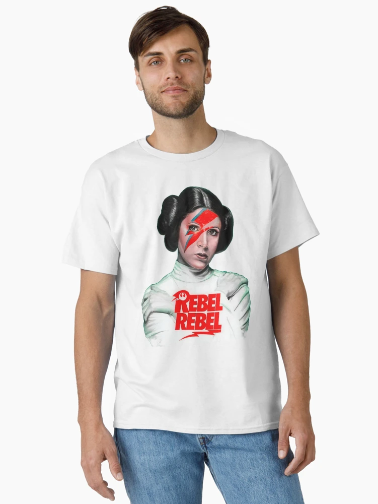 Thumbnail 2 of 7, Classic T-Shirt, Rebel Princess - Parody - Red Edition designed and sold by HardDraw.
