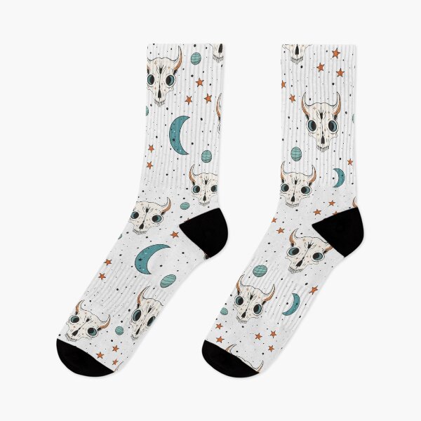 Item preview, Boho Skull Seamless Pattern designed and sold by Cosy Fox.