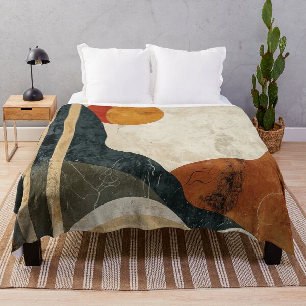 Item preview, Mid-Century Modern Abstract - Vintage Earth Tone - Retro Modernist Art designed and sold by GrinGalore.