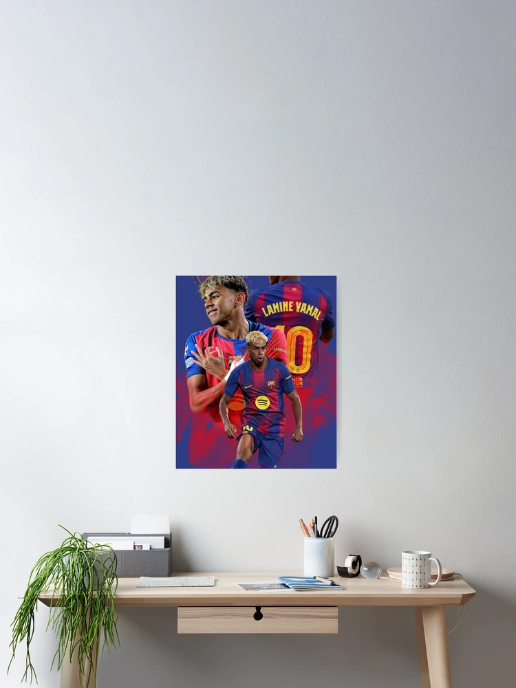 Thumbnail 2 of 3, Poster, Lamine Yamal designed and sold by Gravity apex.