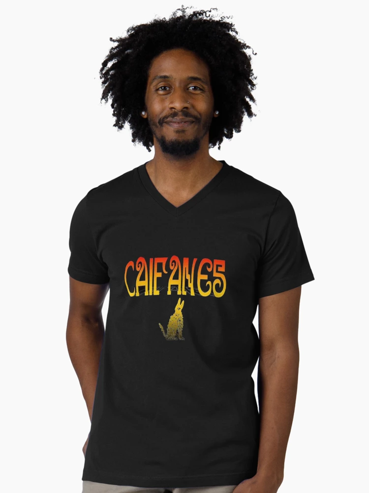 Imagen 2 de 4, Camiseta de cuello en V con la obra Copia de CAIFANES, diseñada y vendida por valdiviapatr.