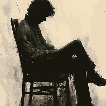 Artwork thumbnail, Pensive Silhouette by ZenithLab63