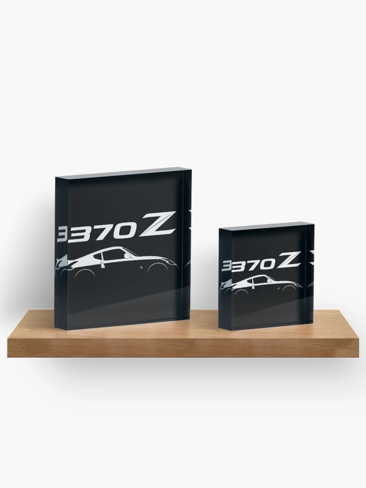 Thumbnail 3 von 5, Acrylblock, Nissan 370z Logo designt und verkauft von NF Designs Studio DTF.