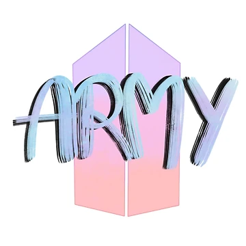 Imagen de la obra Army bts lettering de ArtsLoversAida