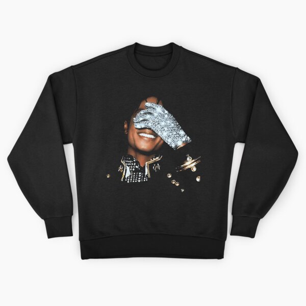 Aperçu de l'œuvre T-shirt classique à l'esthétique scintillante, icône de danse et de pop rétro, avec un gant brillant créée et vendue par batrisyaw.