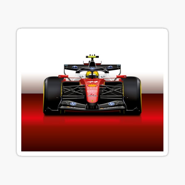 Artikelvorschau, Formel-1-Rennwagen von Lewis Hamilton (2026) – Druck entworfen und verkauft von Billers Art.