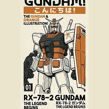 Artwork thumbnail, Gundam Rx 78 T-Shirt by zumerdiego
