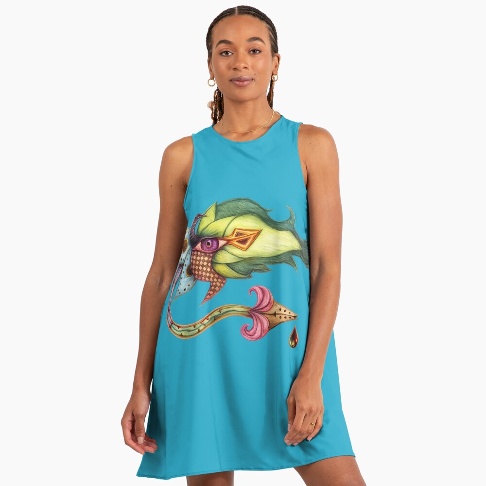 Item preview, A-Line Dress designed and sold by JOLABOT.