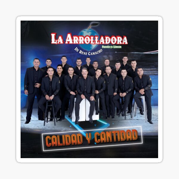 Item preview, La Arrolladora Banda El Limón De René Camacho - Calidad Y Cantidad album 2018 designed and sold by CreepyApparel.